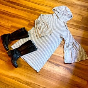Lou & Grey soft sweatshirt hoodie dress